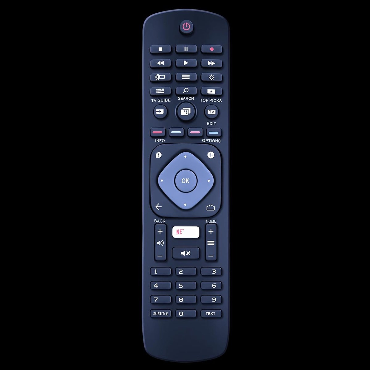 TV afstandsbediening geschikt voor Philips 170419 00372 afstandsbediening voor tv - ShopVlot