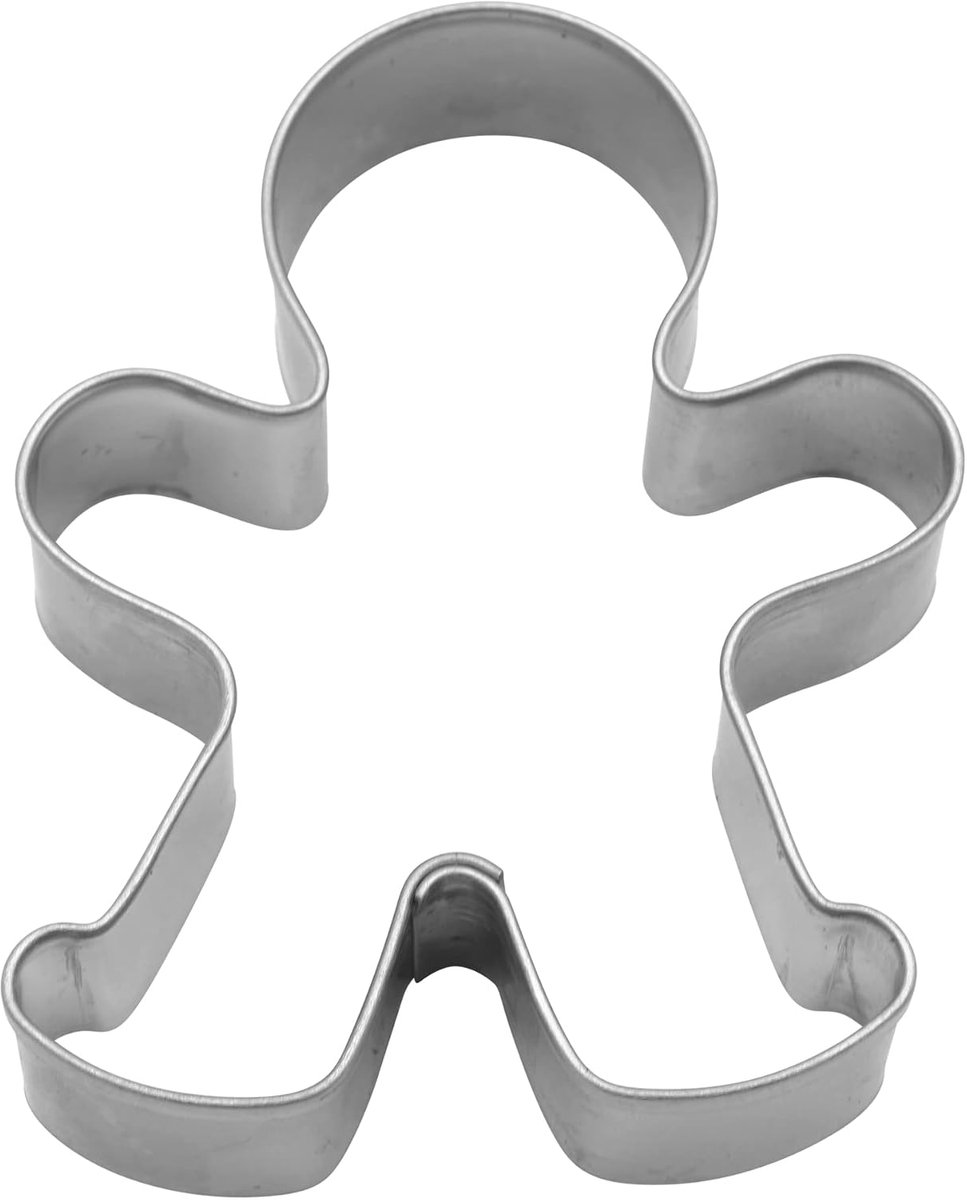 BekkiB Cutout pan "Peperkuchenmann" - Cutters Dimensions 6.5 x 5 cm - For baking gingerbread and biscuits - ShopVlot