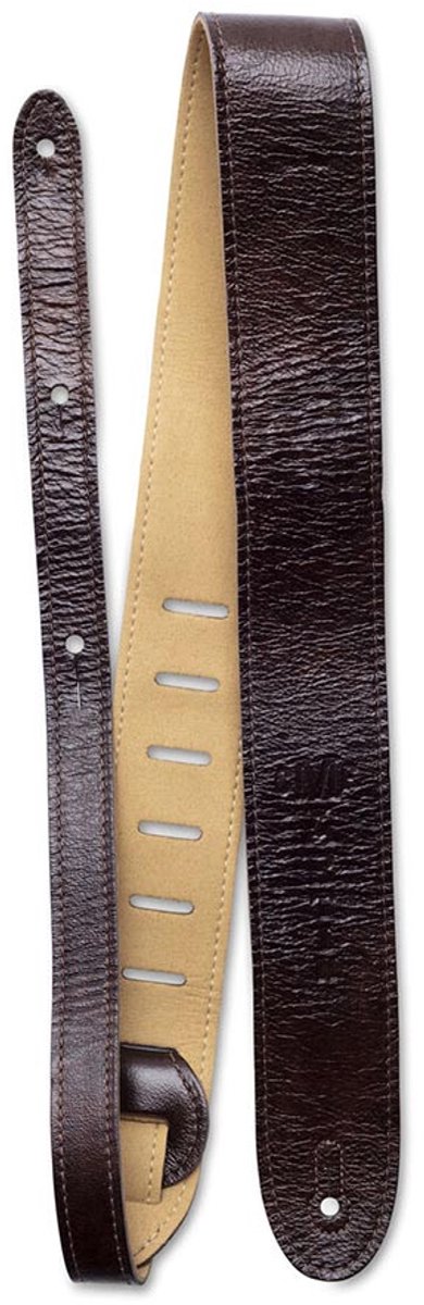 Martin 18A0100 Zachte Lederen Gitaarband Bruin