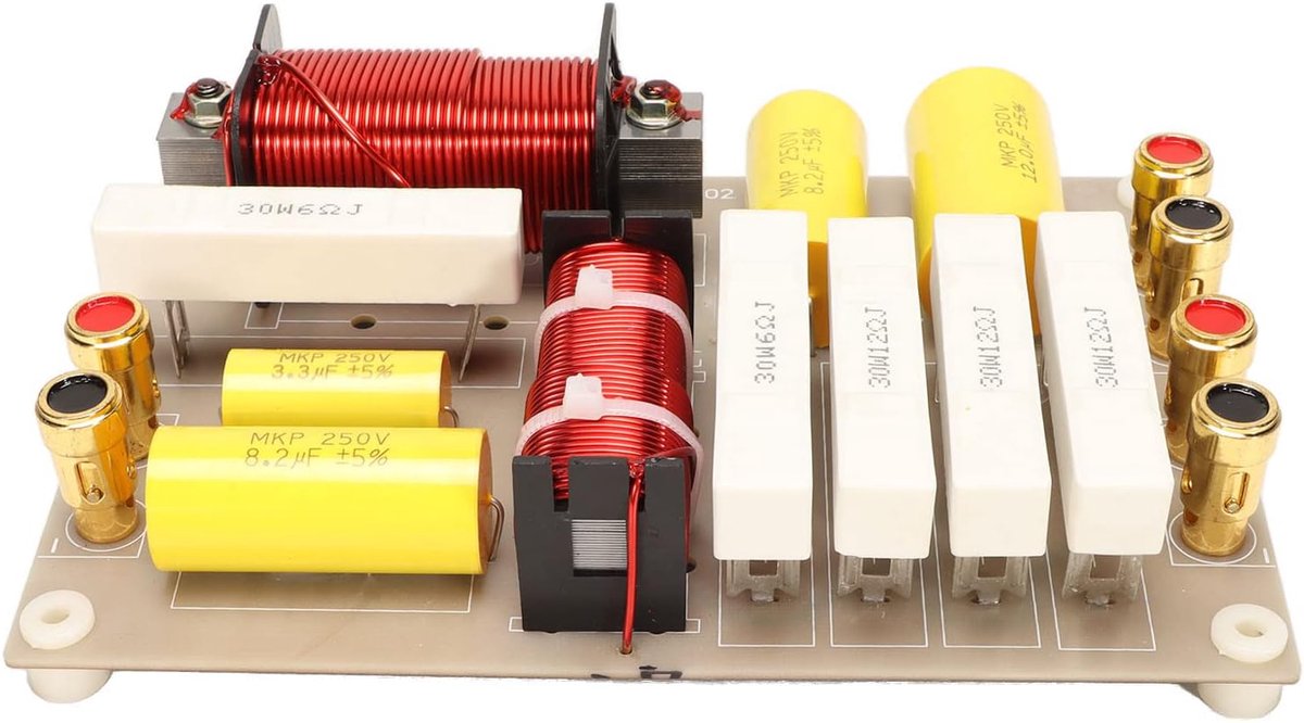 Luidspreker Crossover - Frequentieverdeling - Professioneel Geluid - Hoog Vermogen 800W - 2 Weg - N.v.t.