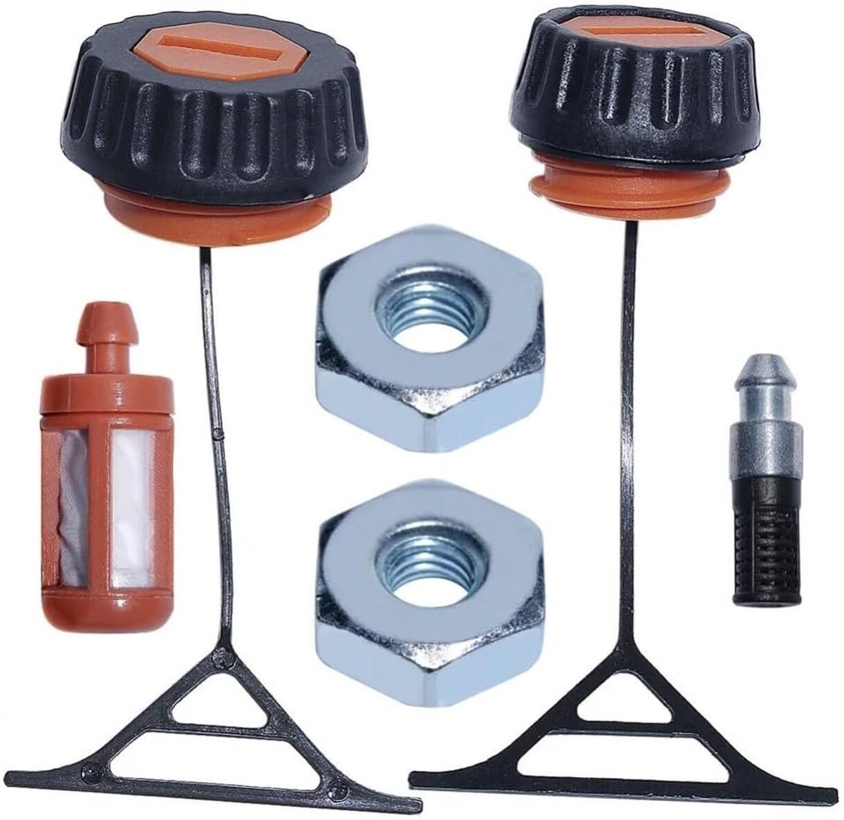 Oliedop set - Kettingzaag onderdelen - Tuinonderhoud - Goede afdichting - 1 set - Niet gespecificeerd