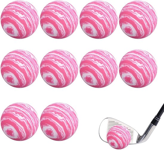 Spons Golfballen - Oefenballen Golf - Golfvaardigheden Verbeteren - Zacht EVA Schuim - 4.2 cm Diameter - Geel — afbeelding 5