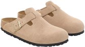 Birkenstock Boston Suède Slippers Senior