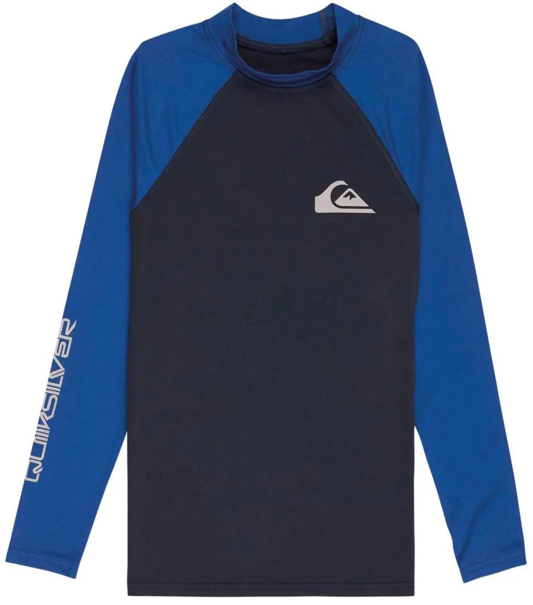 Quiksilver Surfshirt Jongens S/S Rashguard Zwart