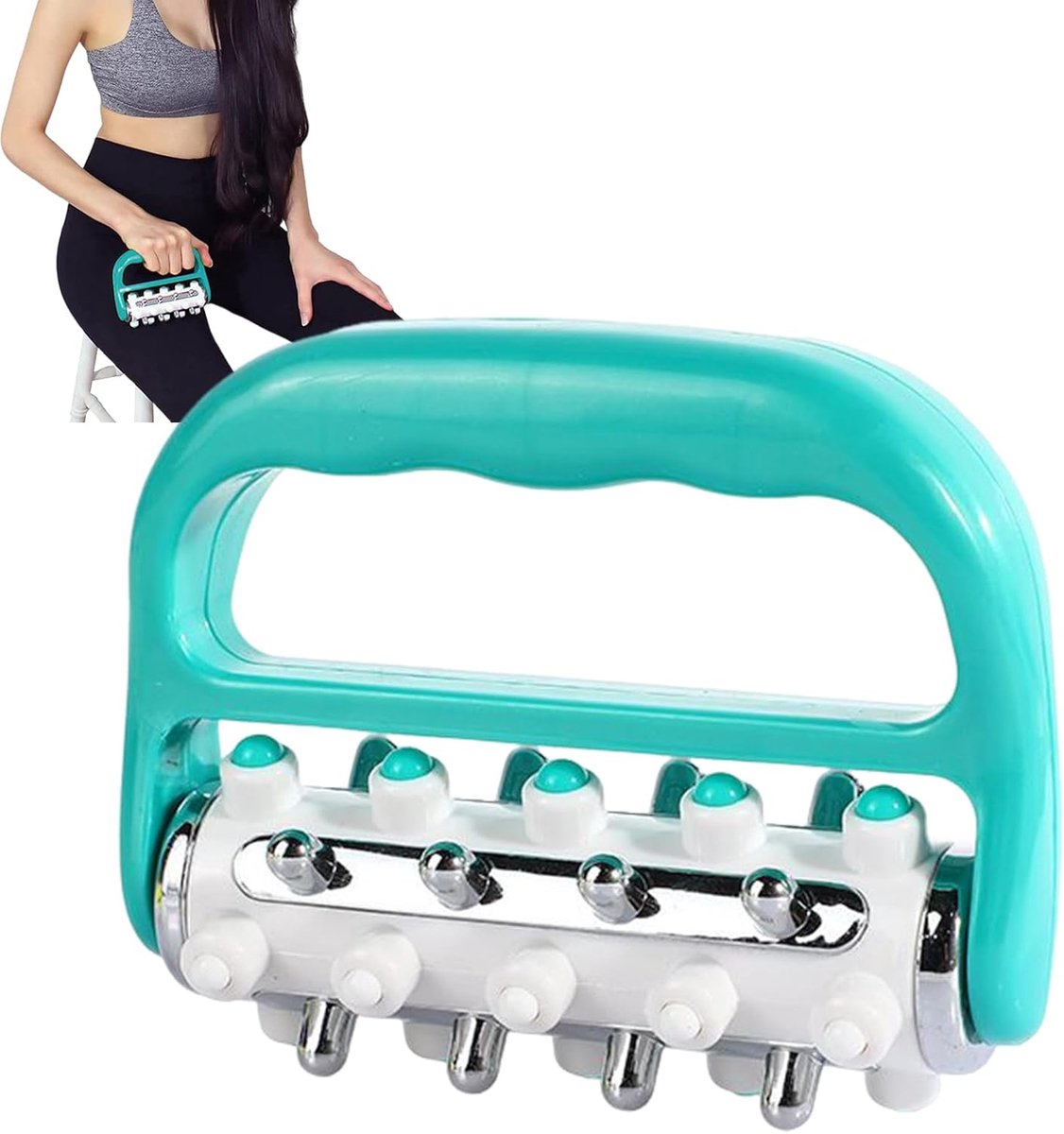 Cellulitis Massage Apparaat - Fascia Roller - Spierontspanning - Zonespecifieke Verzorging - 15 x 12 x 5 cm - null