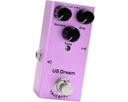 Gitaarpedaal Reverb - Gitaar Effecten Pedaal - Muziek Maken - Volledig Metalen Schaal - 92 x 52 x 42 mm