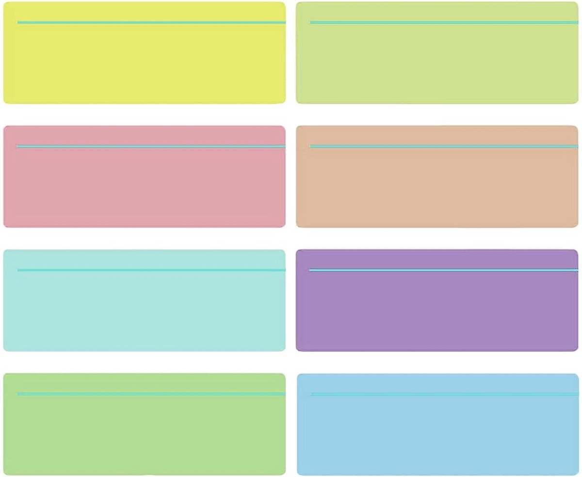 Set van 8 Dyslexie Overlay Rulers voor Verbeterd Lezen, Visuele Hulpmiddelen en Kleurcodering voor Kinderen en Onderwijsprofessionals