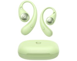 Baseus Open-Ear Draadloze Sport Oordopjes - Eli Sport 2 True Wireless Earbuds - Zweetbestendig - IP57-Waterdicht - Touch Control - Oortjes voor Hardlopen, Sporten, Fietsen - Hi Res - Groen