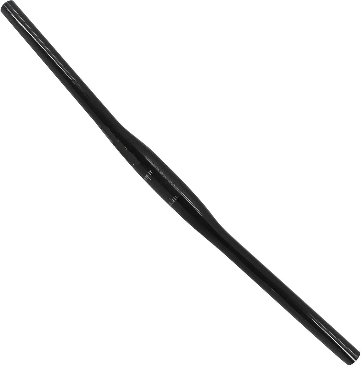 Fietsstuur Carbon - MTB Stuur Race Stuur - Comfortabel Fietsen - Vibratie Dempend - 620mm - Zwart Glans
