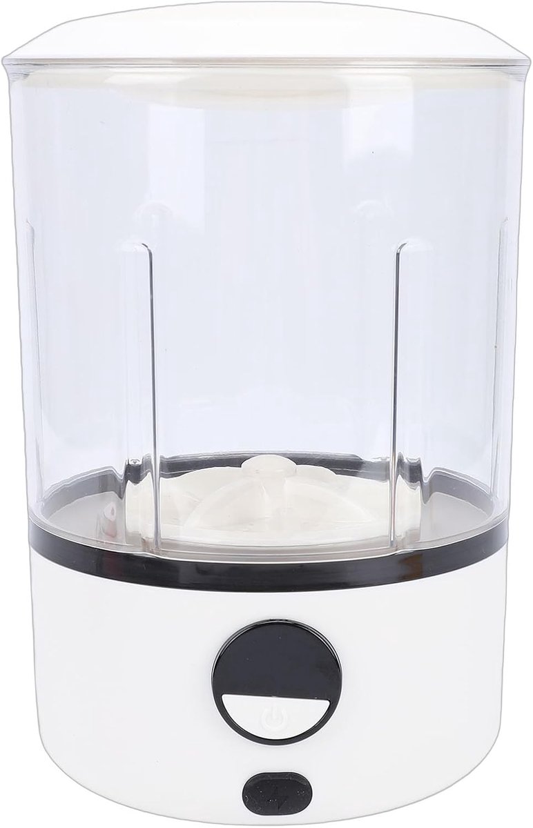 Draagbare Wasmachine Mini Wasmachine Ondergoed Fijne Was Reinigen Draadloos Oplaadbaar 2L Capaciteit Wit