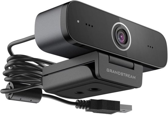 Full HD Webcam - USB Camera - Videoconferenties - Dubbele Microfoons - 1080p - Zwart