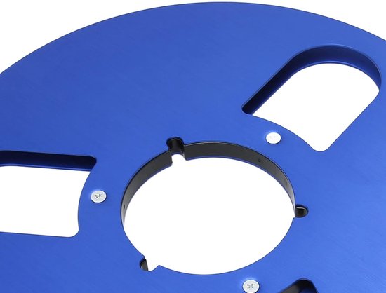 Lege Spoel - Tape Spoel - Muziek Opnemen - 3-Gats Ontwerp - 10.5 Inch - Blauw — afbeelding 4