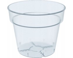 Prosperplast Planti Serie - Doorzichtige Kweekpot - 14,5 cm - UV-bestendig - Lichtgewicht