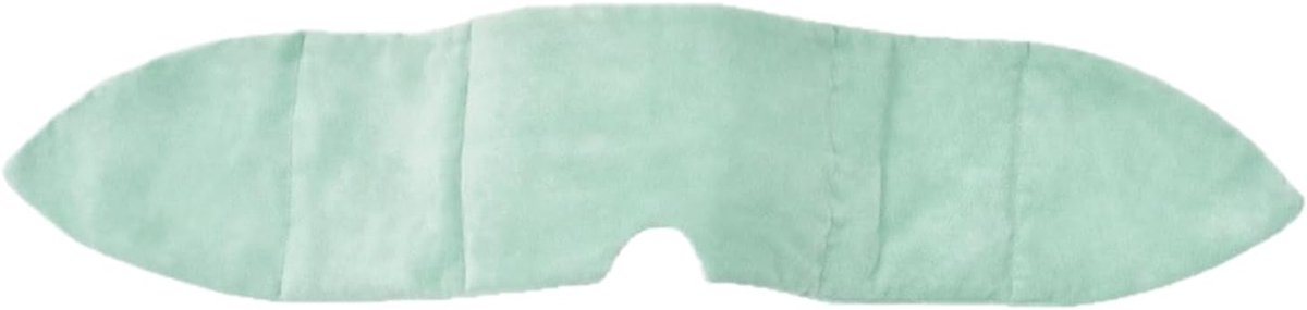 Gewogen Slaapmasker - Druk Oogmasker - Ontspanning Bevorderen - Gelijkmatige Gewichtsdruk - 300 g - Zwart