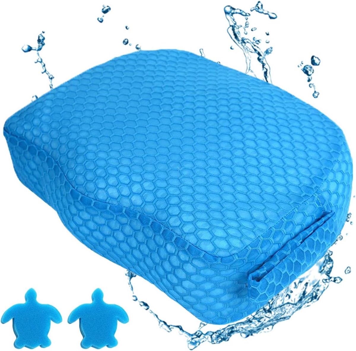 Spa Zitje - Badverhoger - Ontspannen in bad - Stabiele positionering - 12.7 cm verhoging - Blauw