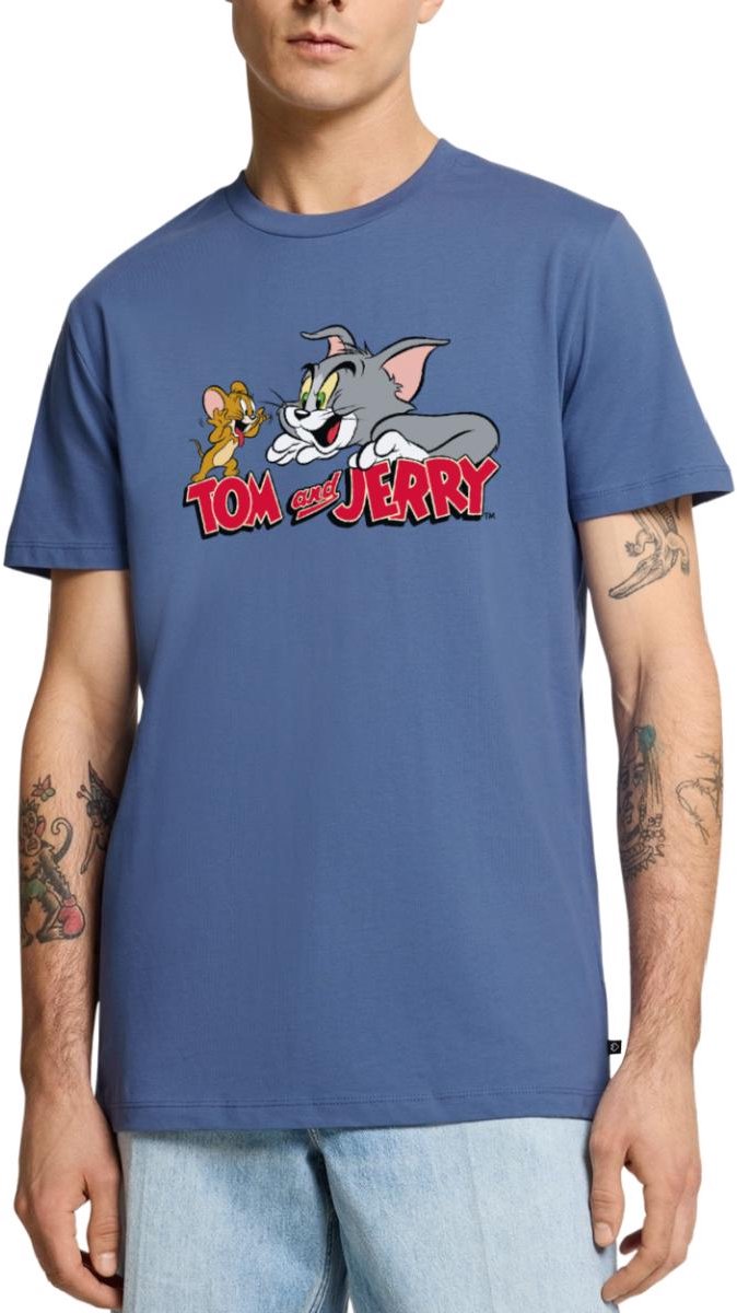 Tom En Jerry Vang Me Maar Premium T Shirt Heren