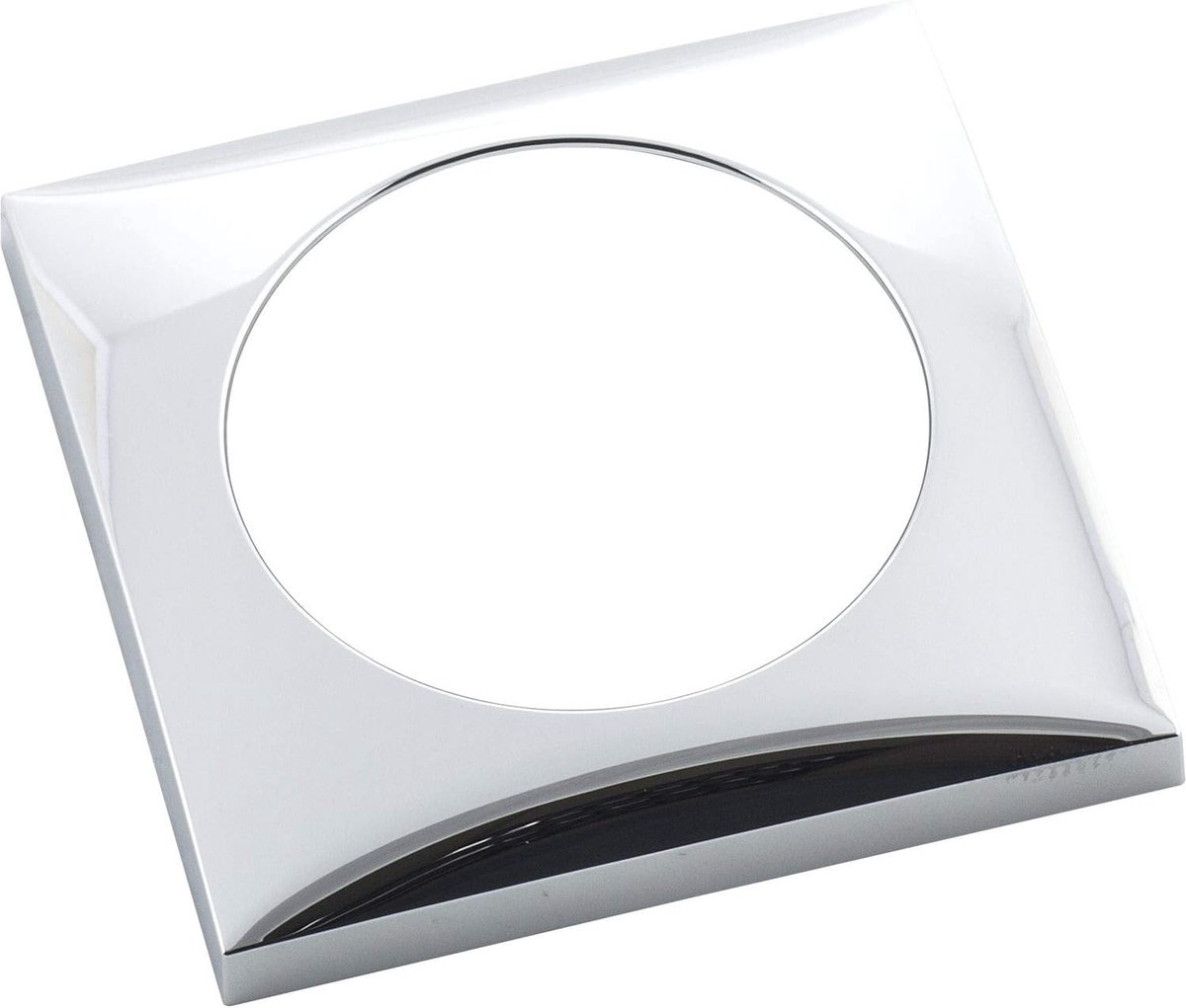 Afdekraam Lichtschakelaar - Frame Schakelaar - Woonkamer Inrichting - Chroom Glanzend - 78 x 62 x 13 mm - Chroom