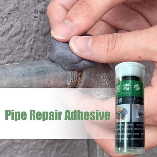 Reparatiegereedschap - Plamuurmassa Epoxy - Snelle Herstellingen - Waterdicht Hittebestendig - 40 ml - Grijs — afbeelding 2