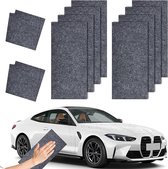 Autolak Krasverwijderaar Krasreparatiedoekje-20 vellen - Nano Krasdoekje Schoon Gereedschap Reparatie Poetsdoek -krasverwijderingsdoek - Nano-polijstdoek - Krasverwijderaar - 10x20 cm - Grijs