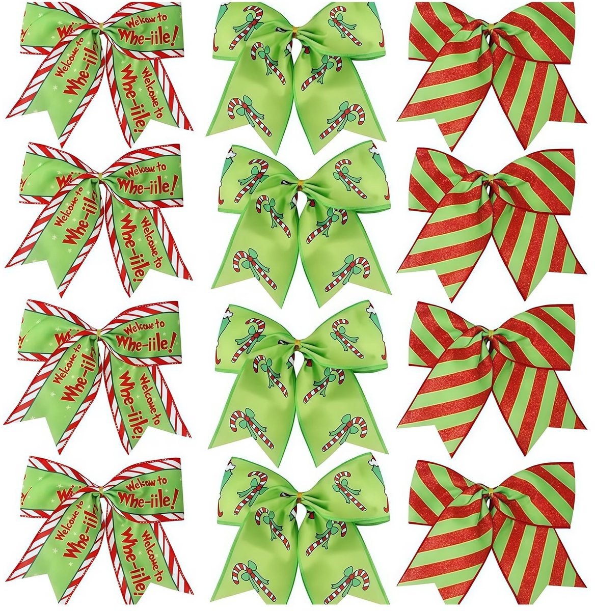 Solidchoice - Set van 12 Kerstboog voor Slinger en Cadeauverpakking
