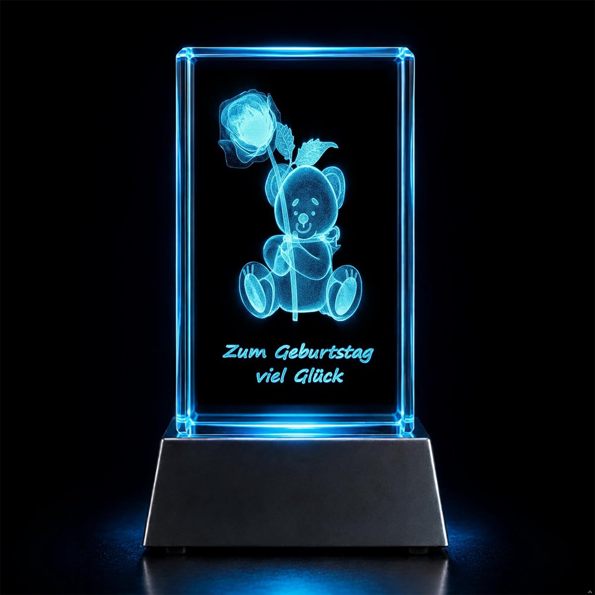 Solidchoice - LED Kaars met 3D Lasergravure Wenskaart