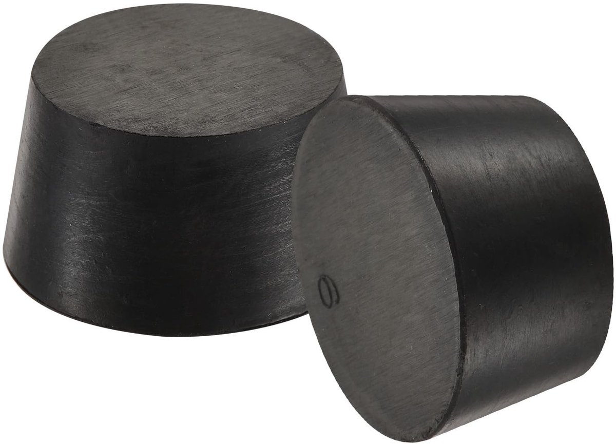 Solidchoice - 3 Stuks Conische Rubber Doppen voor Bescherming van Boren en Leidingen