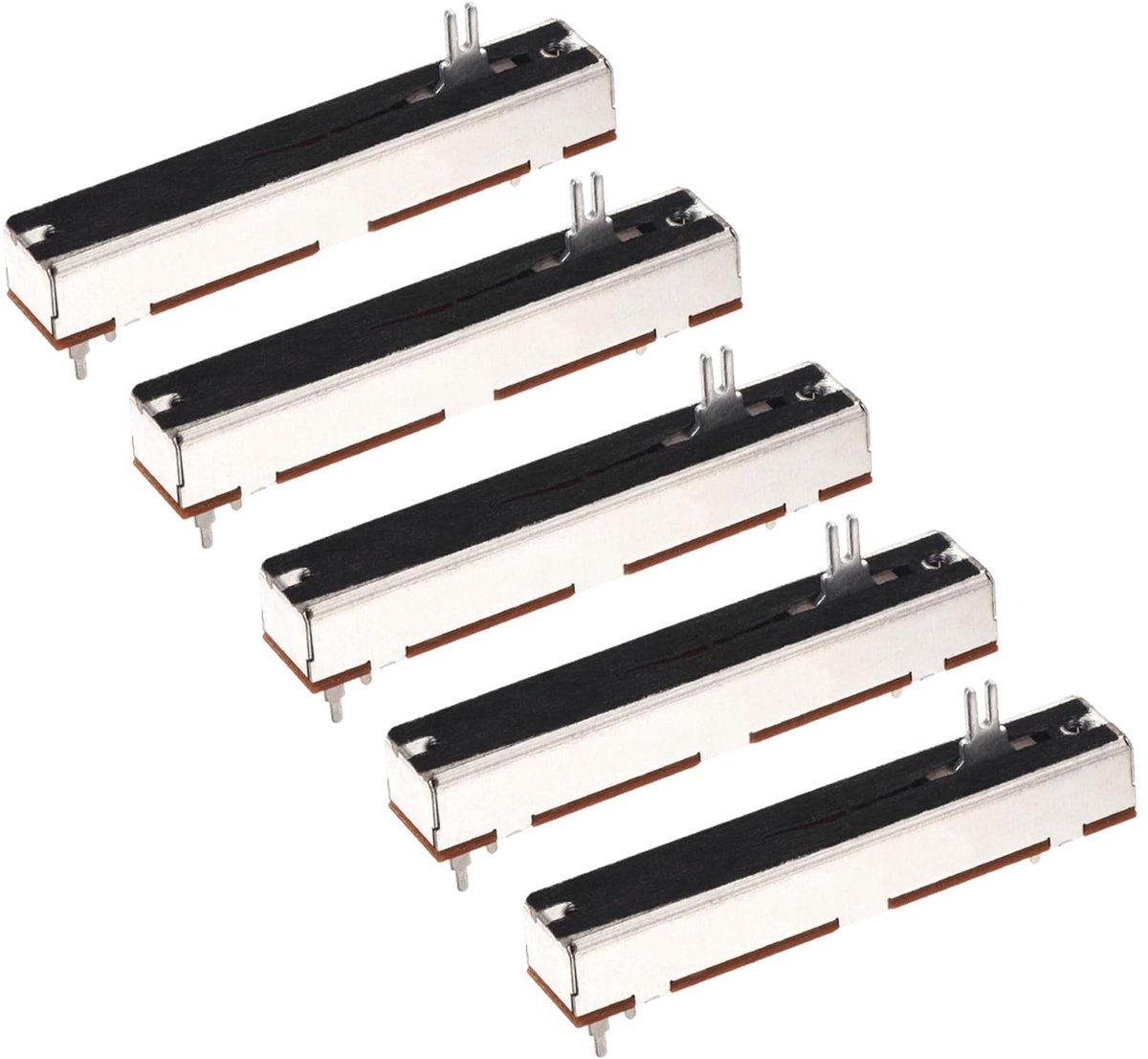 Solidchoice - QUARKZMAN 5-delige Lineaire Potentiometer Set - B100K