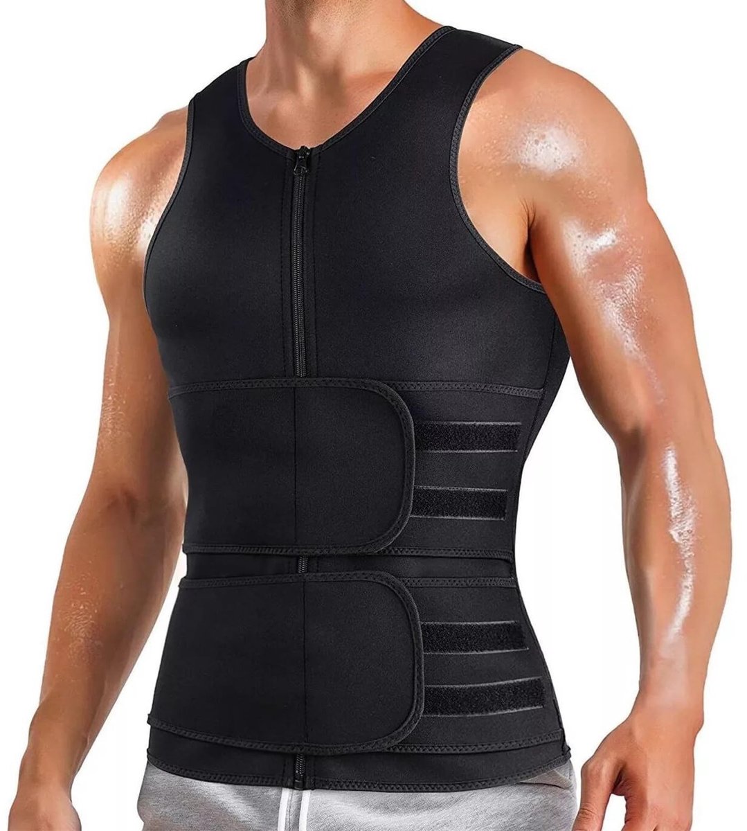 Solidchoice - Saunapak met Tailletrainer voor Heren