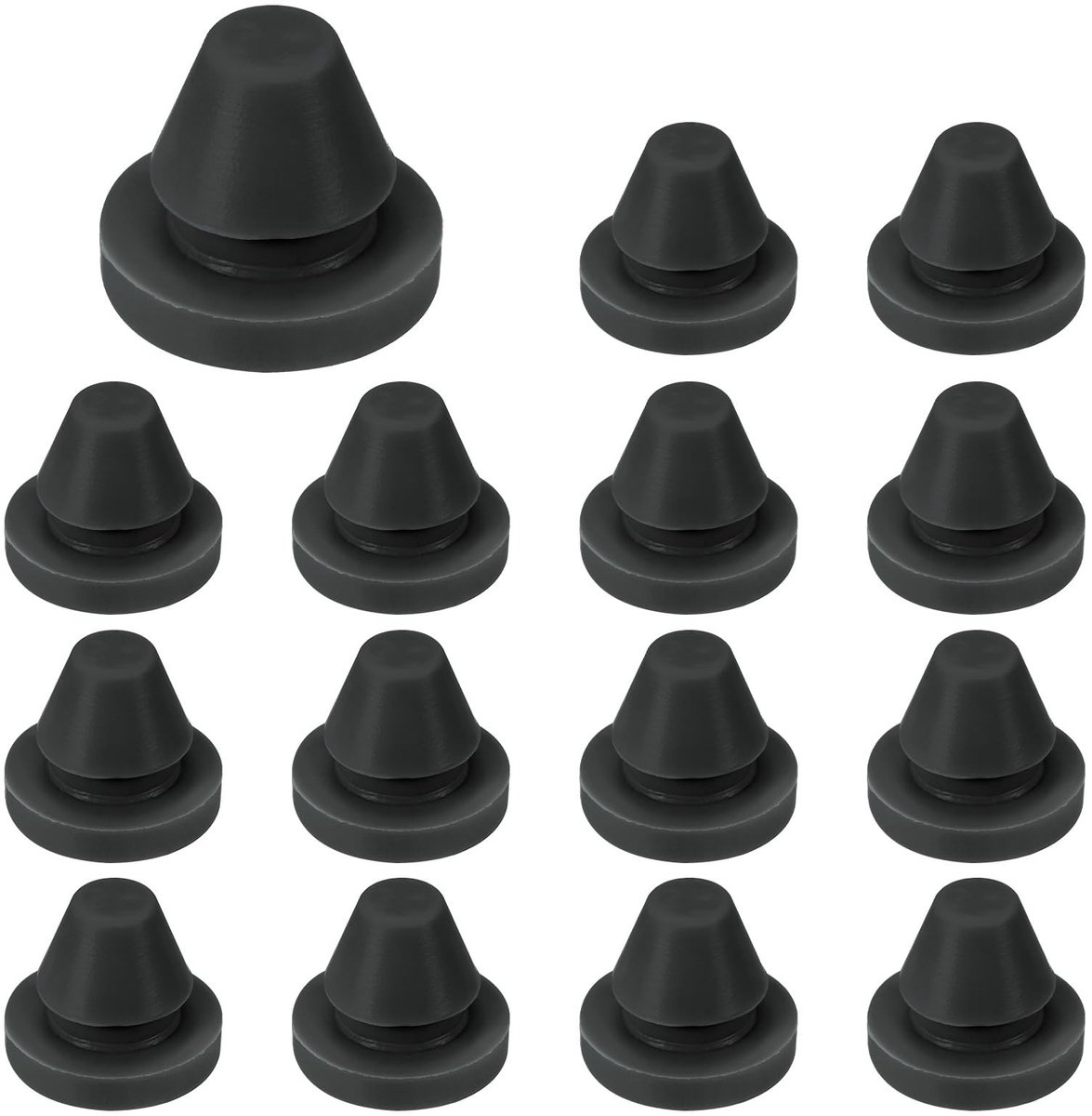 Solidchoice - Set van 15 Siliconen Gatpluggen voor 7-8 mm Gat