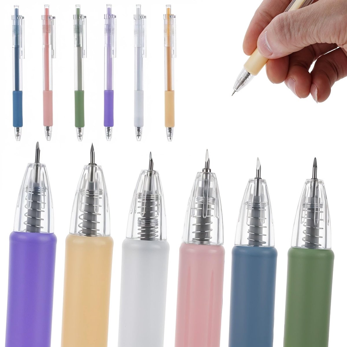 Solidchoice - 6 Stuks Precision Paper Cutter Pens