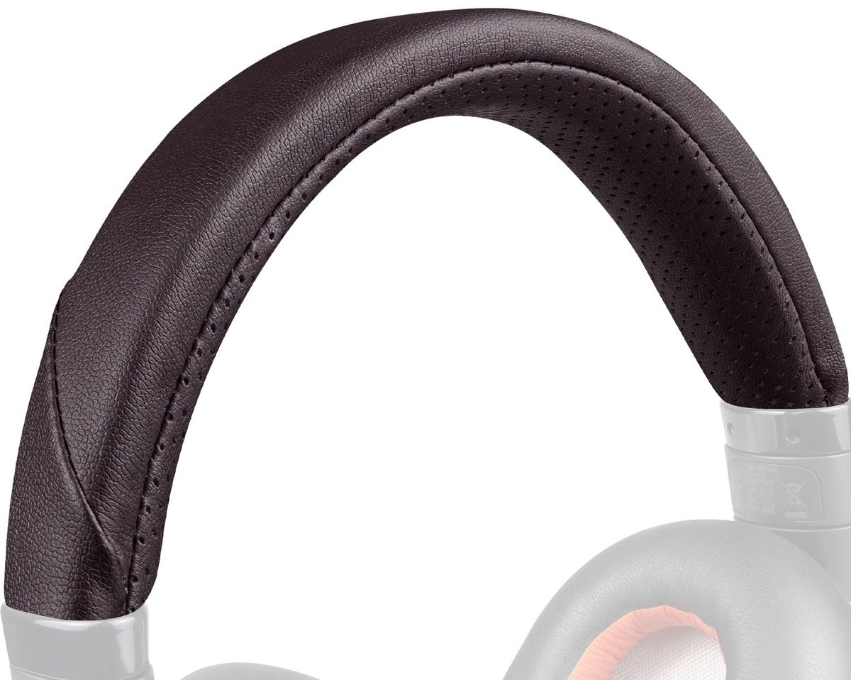 Solidchoice - Vervangende Hoofdbandhoes voor Hoofdtelefoon, Eiwitleren Kussen