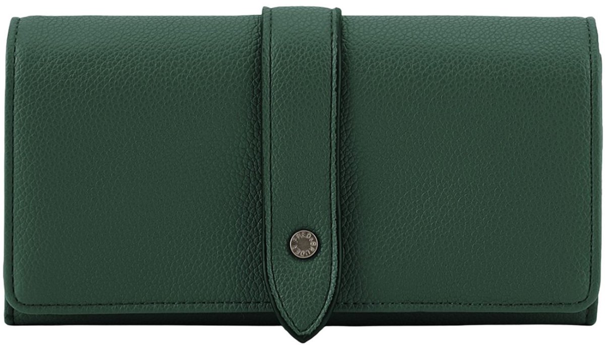 FREDsBRUDER portemonnee My Bestie Collection Flap Wallet Deep Green donkergroen