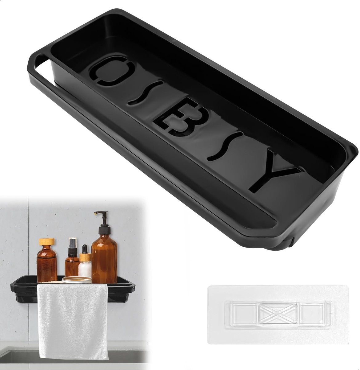 Solidchoice - Keukensink Organiser met Sponshouder en Theedoekhouder