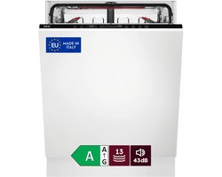 AEG FSE76607P EcoLine 7000 serie - Inbouwvaatwasser - GlassCare - QuickLift - 13 couverts - - Energielabel A