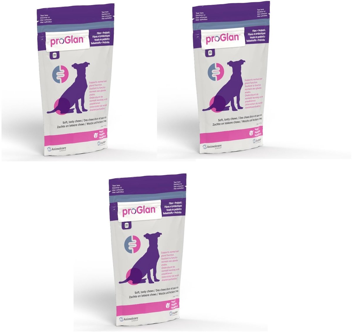 Solidchoice - proGlan Chews voor Honden - Ondersteuning van Spijsvertering