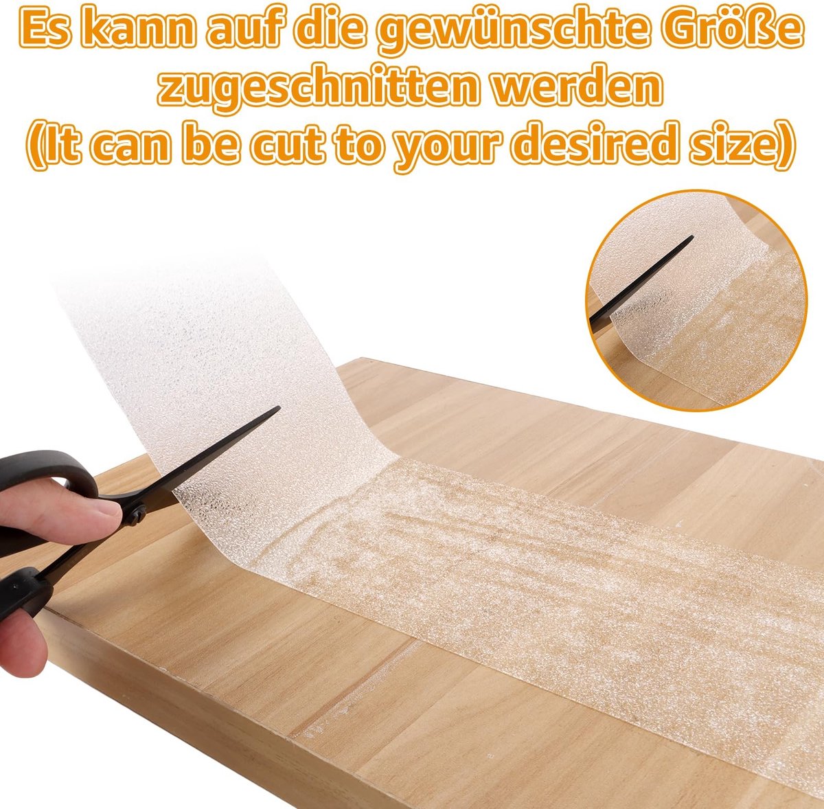 Solidchoice - Set van 20 Transparante Antislip Trapmatten met Installatieroller