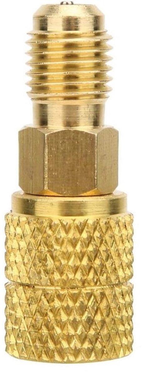 R410A Koelmiddel Adapter 5/16 inch SAE Vrouwelijk naar 1/4 Inch SAE Mannelijk voor Airco's HVAC
