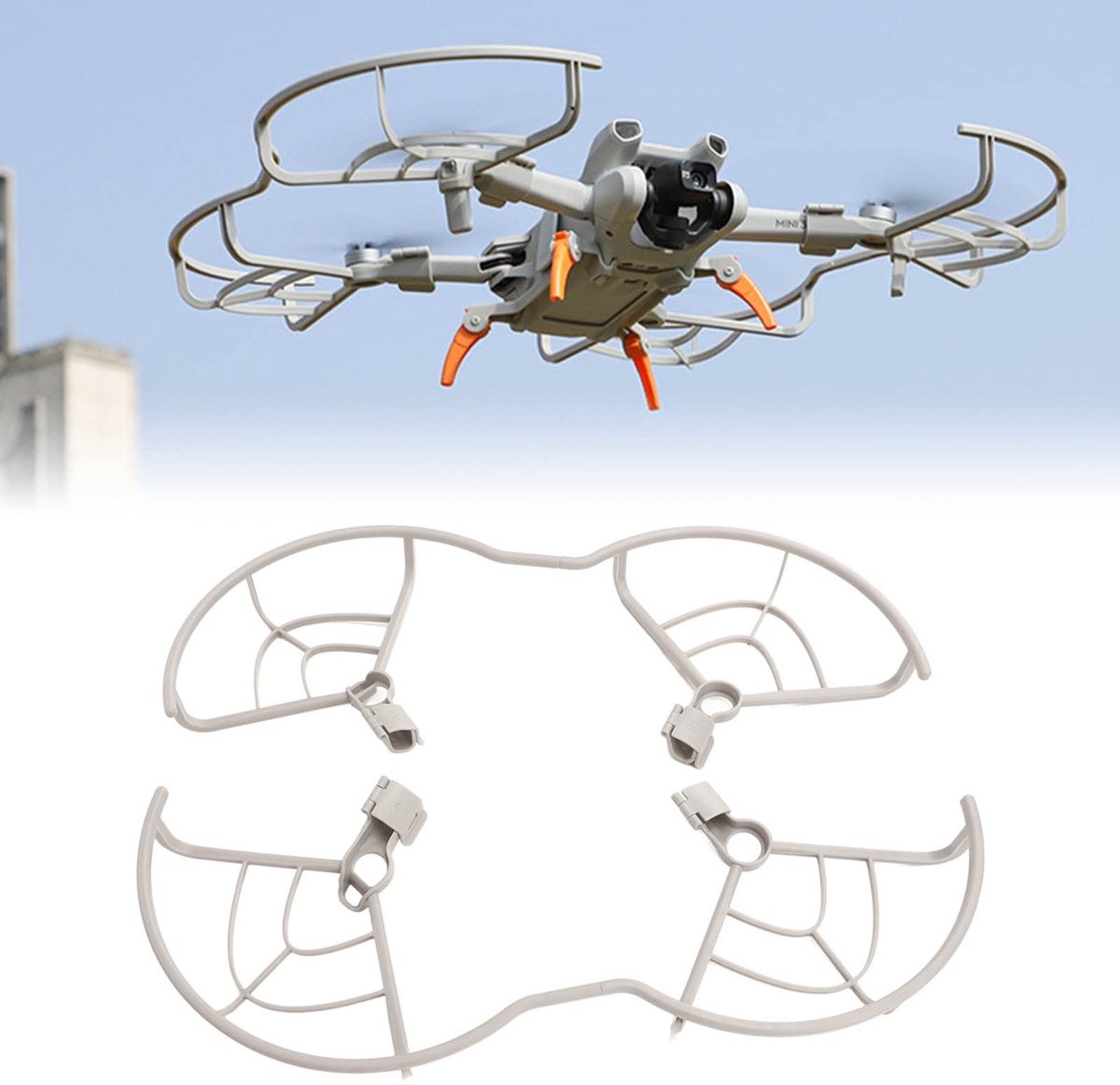 Solidchoice - Propellerbescherming voor Drones, Set van 4