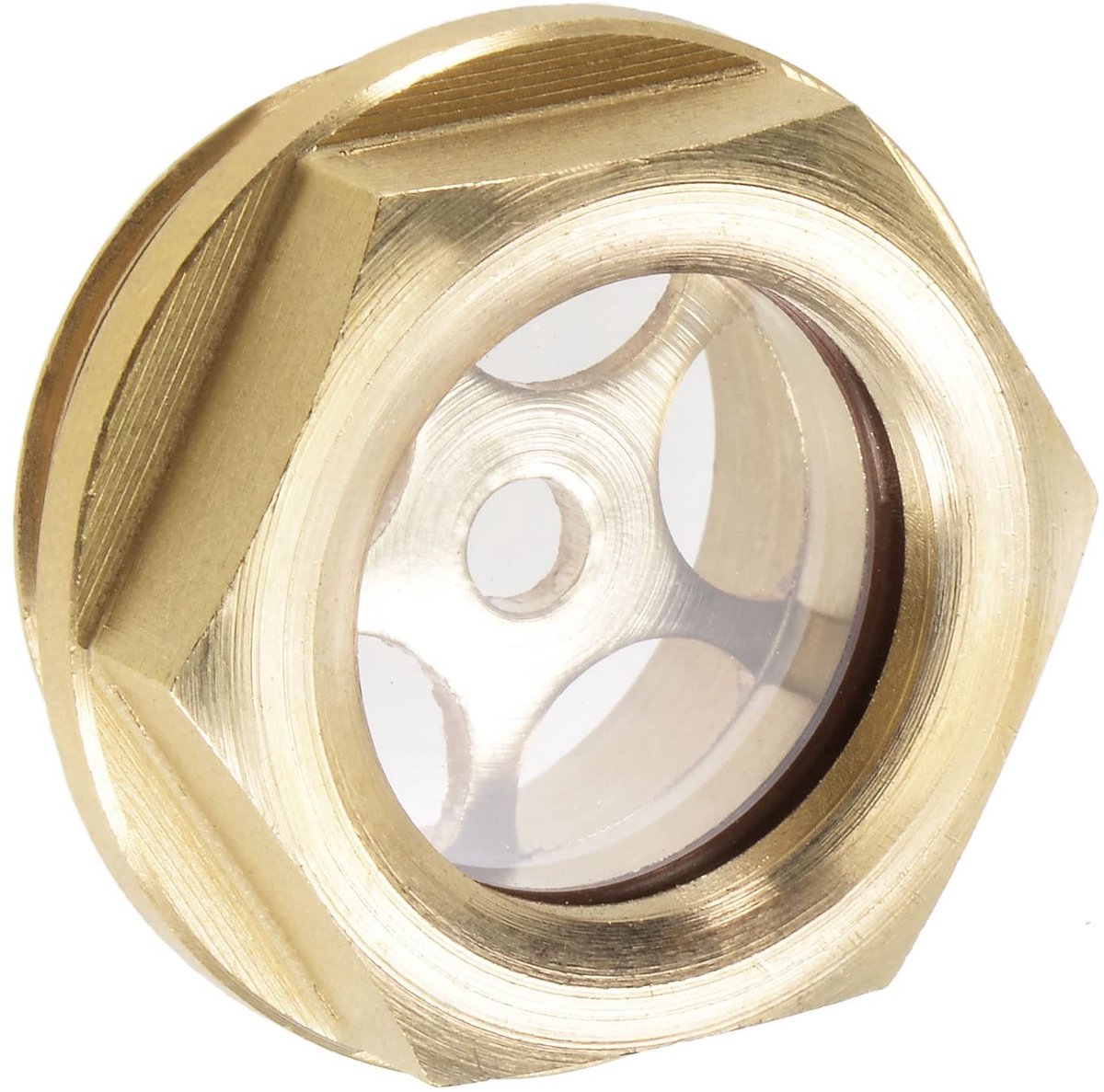 Solidchoice - Olieniveau Sight Glass met O-ring - Controleer Oliepeil voor Luchtcompressor