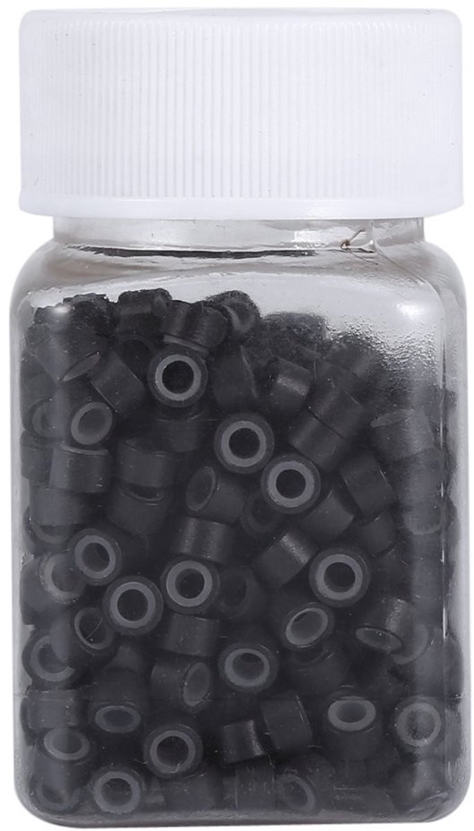 Solidchoice - Set van 500 Siliconen Micro Haar Extensie Ringen (5mm)