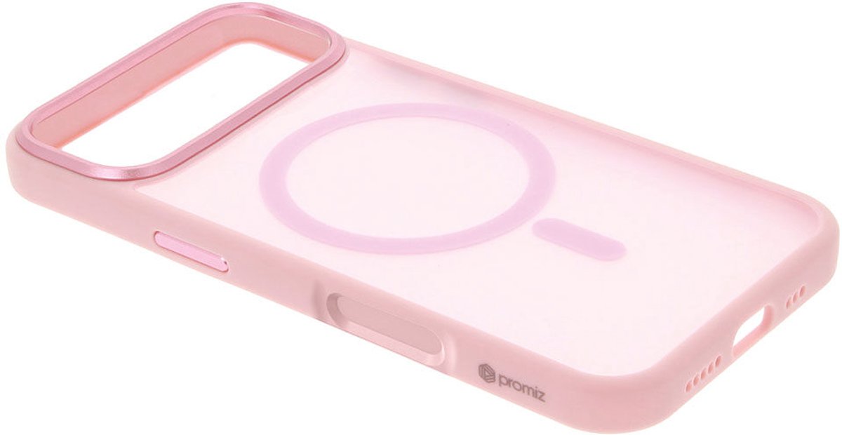 Soft Grip Case - Pink, Promiz, for iPhone 17