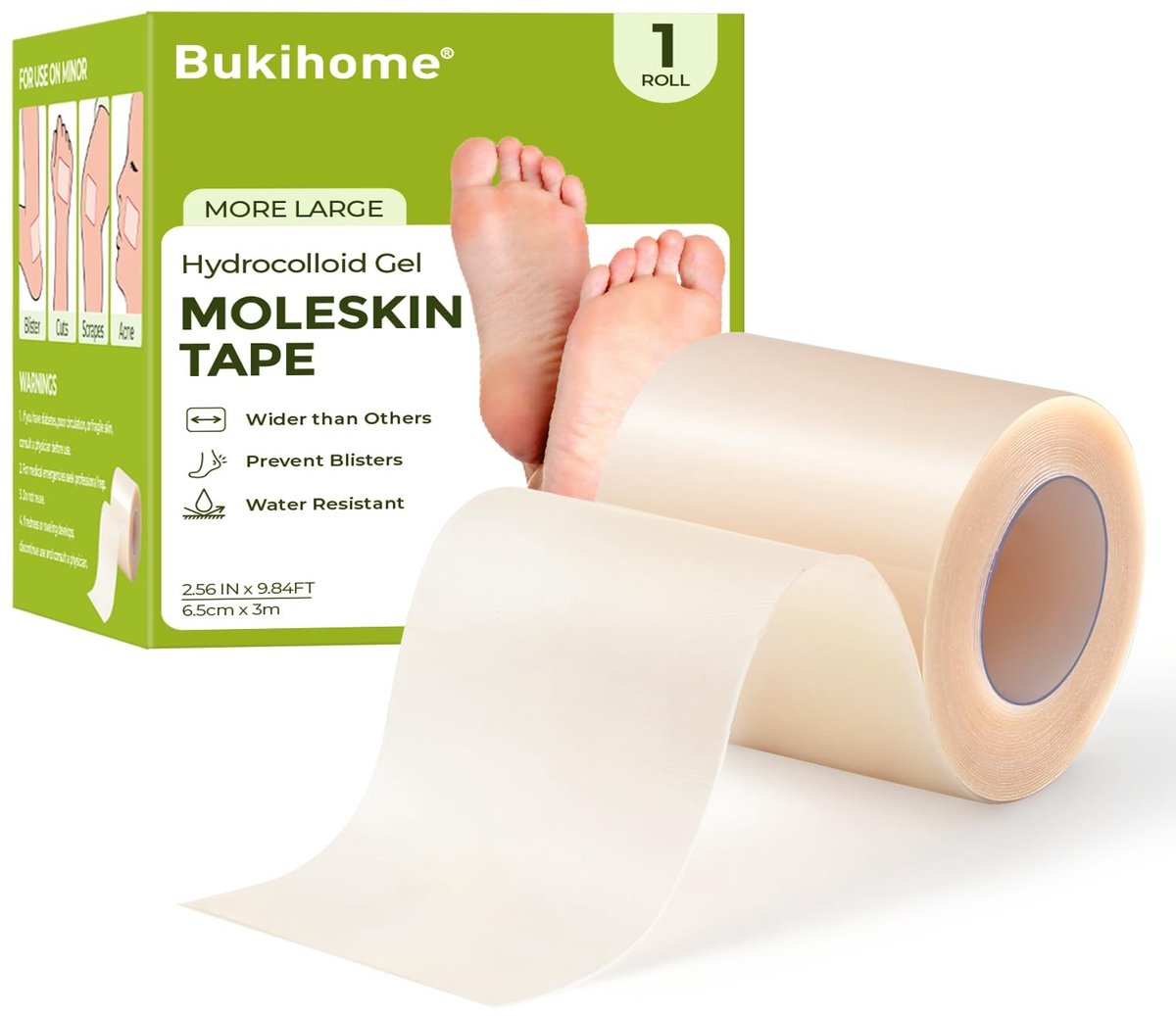 Solidchoice - Hydrocolloïd-Rol - Zelfklevende Gelpleister met Theeboomolie