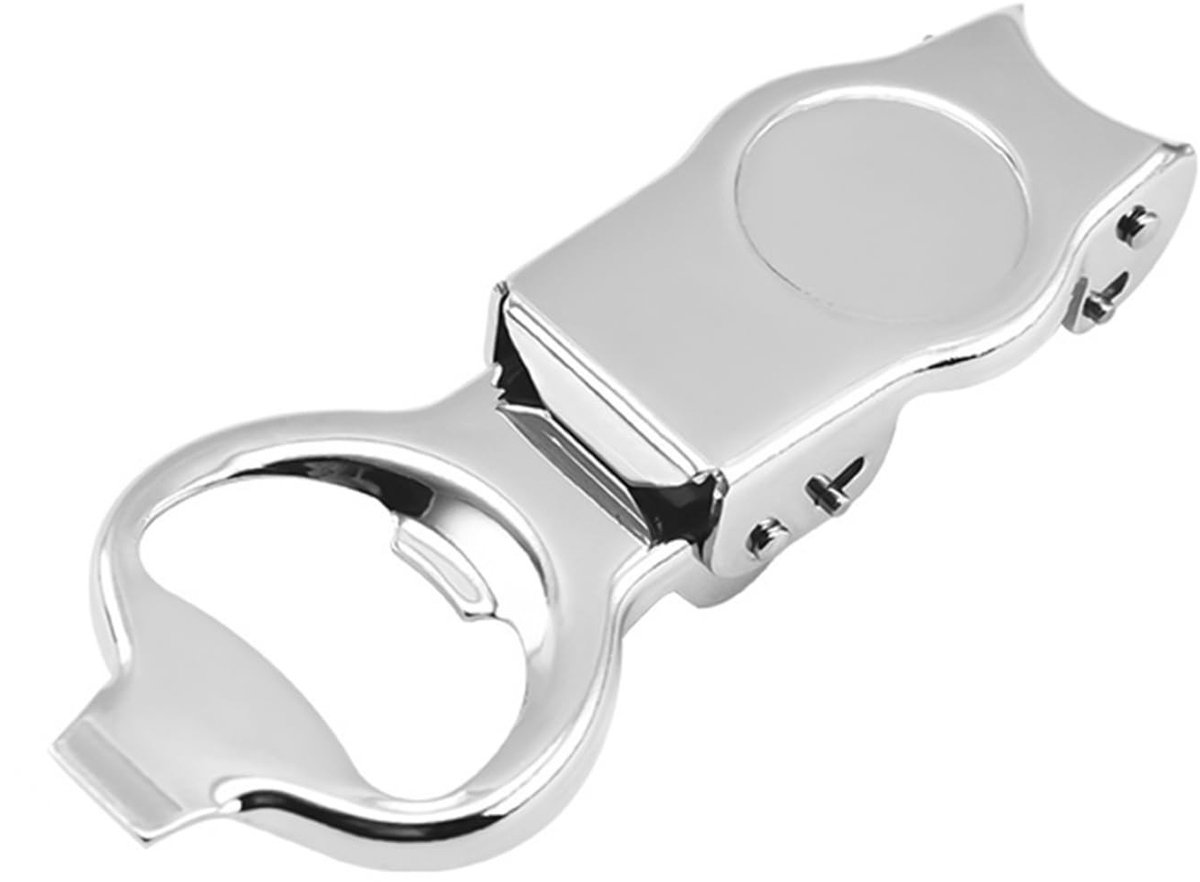 Solidchoice - 2-in-1 RVS Flesopener en Dekseldrukker