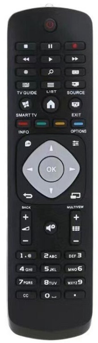 Compatibel met geschikt voor Philips YKF347-003 Smart 3D LCD-afstandsbediening