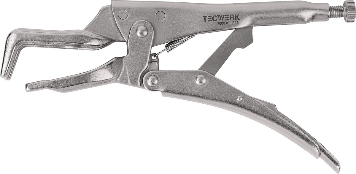 Pijplasser gripzang Totale L.280mm Klembereik max. 70mm TECWERK