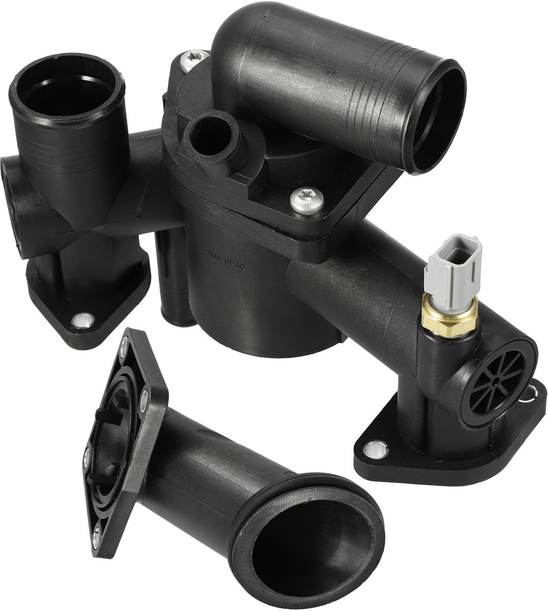 Solidchoice - Motor Koelvloeistof Thermostaat Behuizing voor Jaguar XK8 2003-2006 - Duurzaam Plastic