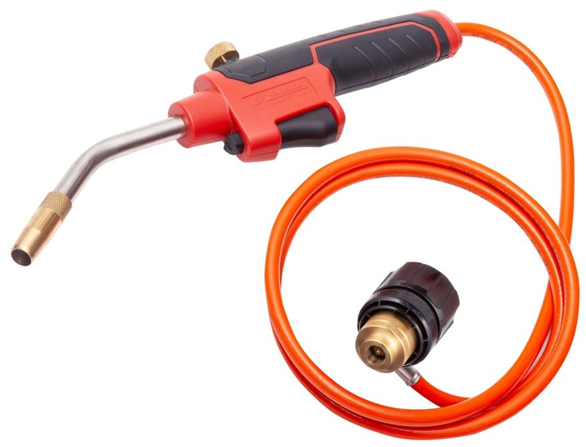 ROTHENBERGER Industrial Multibrander Set voor aansluiting op schroefgaspatroon 7/16“EU - 1500005264