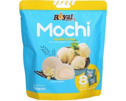 Japanse dessert mochi Royal Family Vanilla Creme, 8 st. (120 g)