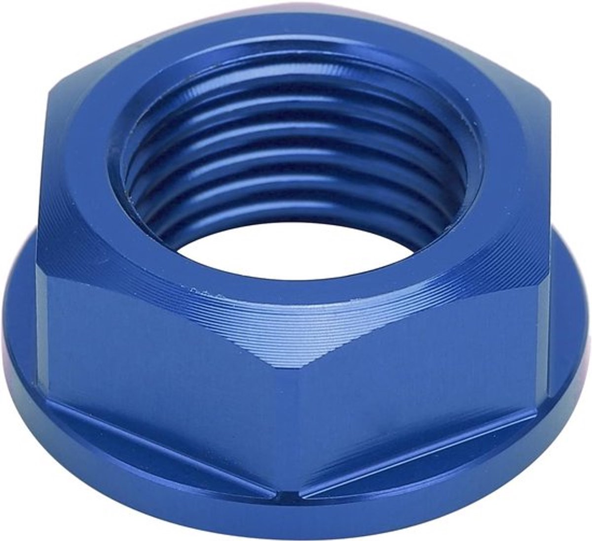 M16x1.5 Voorwielas Moer voor Motoren - CNC Aluminium Vervangingsonderdeel voor CRF250R, CRF450R en CRF250RX in Blauw, Duurzaam en Lichtgewicht
