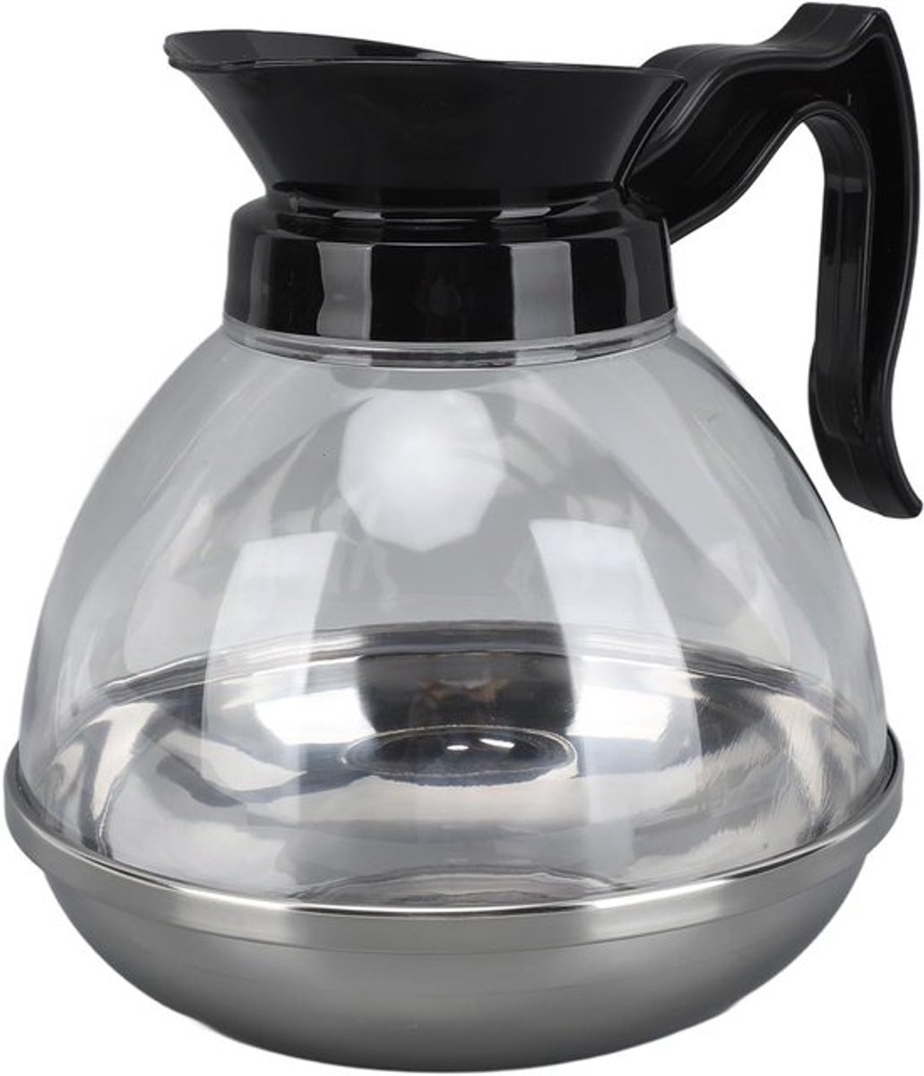Vervangende Glazen Decanteerder voor Koffiezetapparaat, Koffiekan en Koffiecafés - Ideaal voor Thuisgebruik en Koffieliefhebbers
